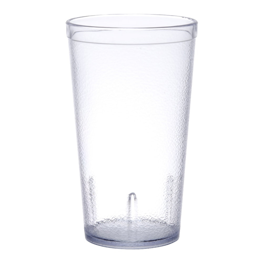 CARLISLE FOODSERVICE PRODUCTS, INC. CL521207 Carlisle Stackable SAN Plastic Tumblers, 12 Oz, Clear, Pack Of 72