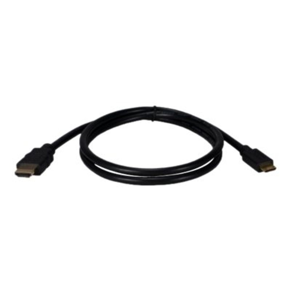 QVS, INC. QVS HDAC-2M  High-Speed HDMI To Mini HDMI With Ethernet 1080p HD Camera Cable, 6.56ft