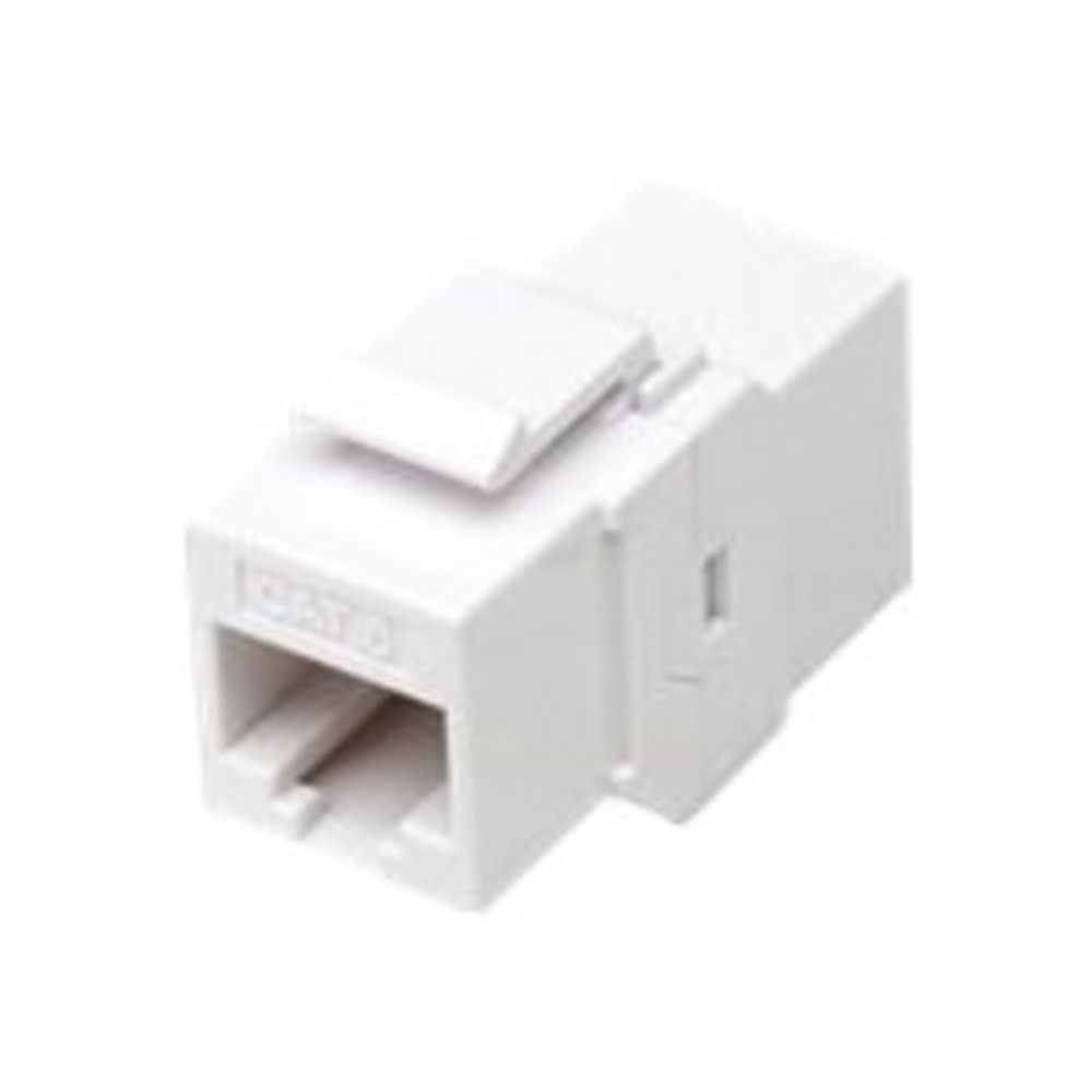 INTRACOM USA, INC. Intellinet 505147  - Modular insert (coupling) - CAT 6 - UTP - RJ-45 - white