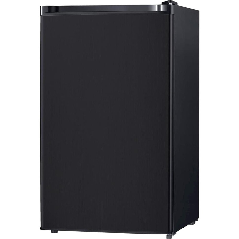 XLS PRODUCTS, INC. KSTRC44CB Keystone KSTRC44CB Refrigerator/Freezer - 4.40 ft³ - Manual Defrost - Reversible - 4.40 ft³ Net Refrigerator Capacity - 0.36 ft³ Net Freezer Capacity - 72 W - 226 kWh per Year - Black