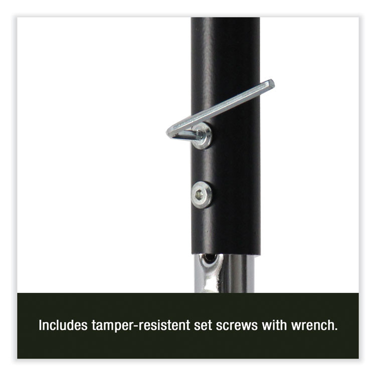 CORRELL, INC. 4872TF0695K4 Adjustable Activity Tables, Kidney Shape, 72" x 48" x 19" to 29", Oak Top, Black Legs, 4/Pallet