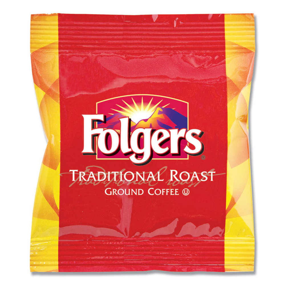 KEURIG DR PEPPER Folgers® 63006 Ground Coffee Fraction Packs, Traditional Roast, 2oz, 42/Carton