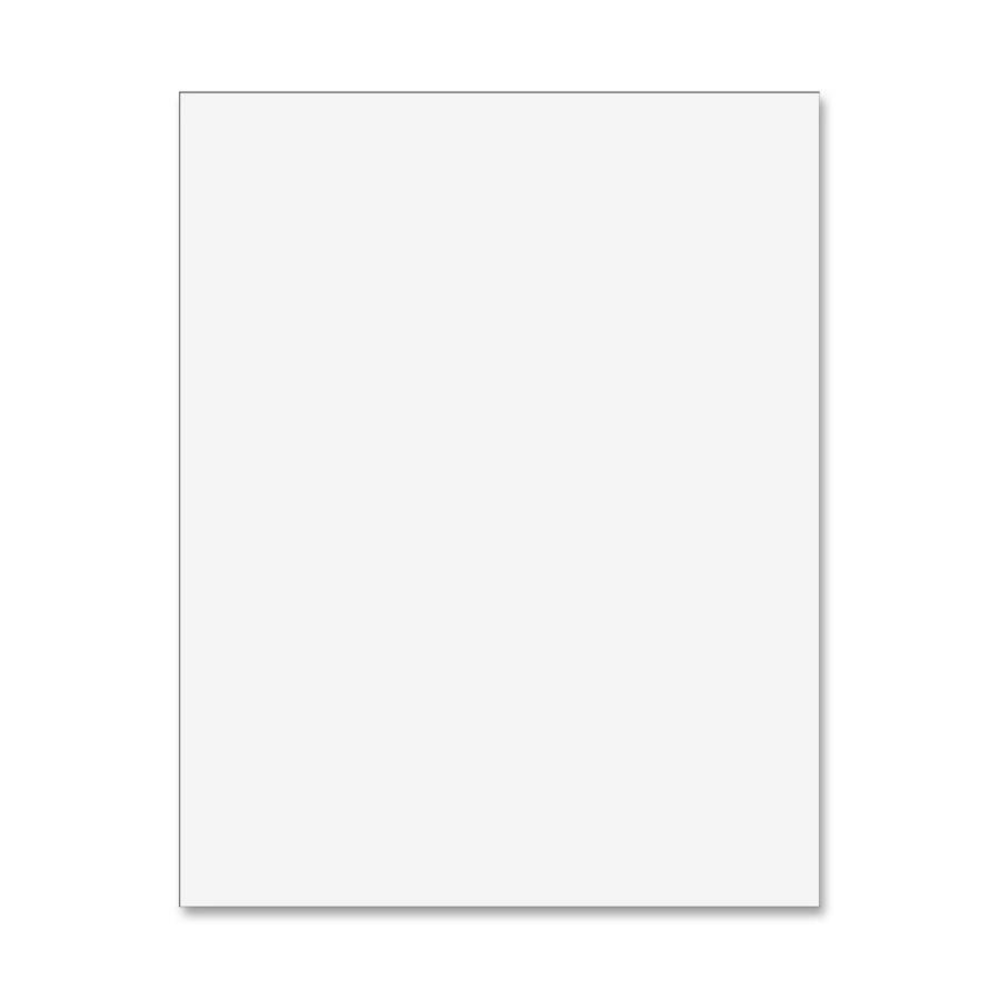 PACON CORPORATION Pacon 54606 UCreate Coated Poster Board - Printing - 22inHeight x 28inWidth x 1inLength - 100 / Carton - White
