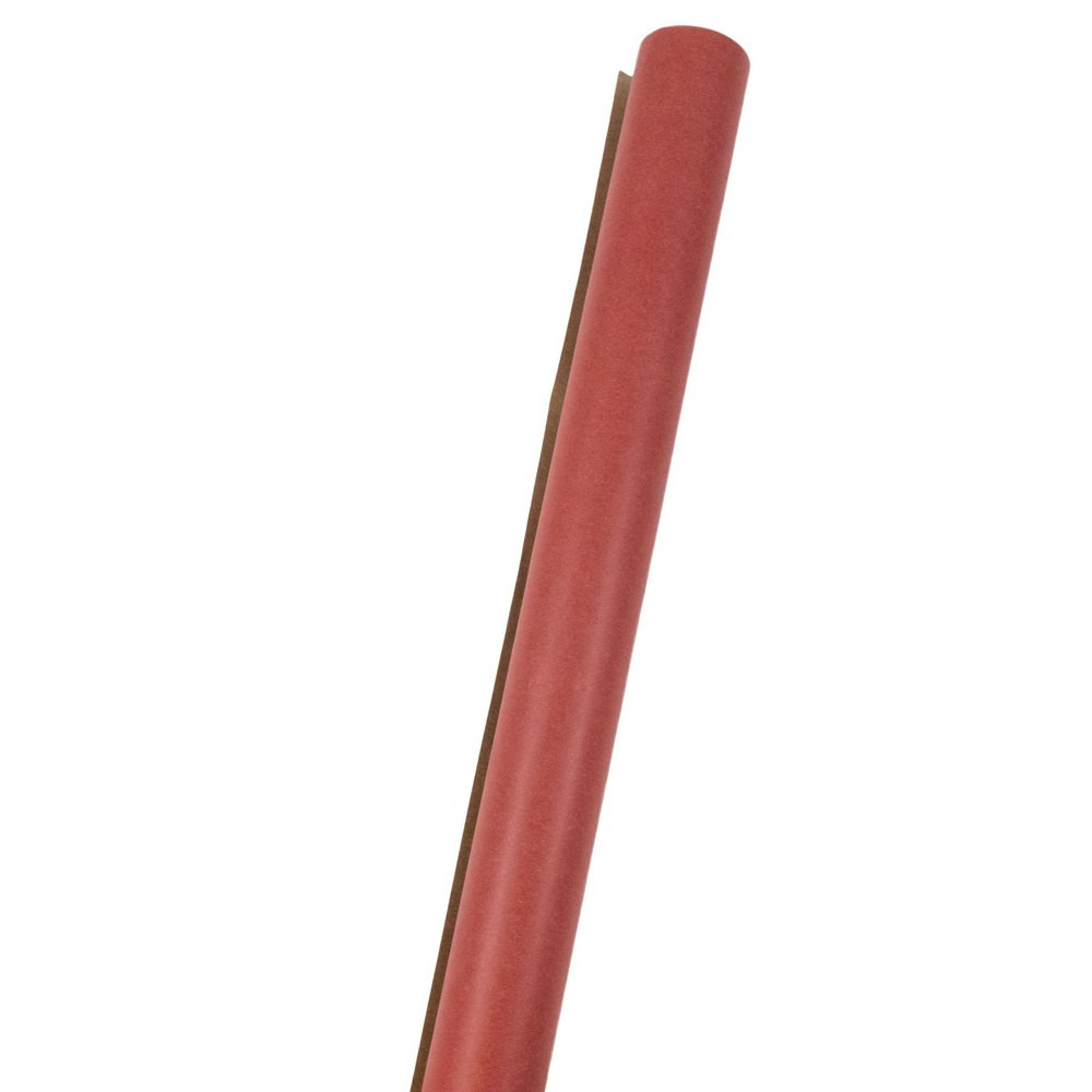 JAM PAPER AND ENVELOPE 165K25REOD JAM Paper Wrapping Paper, Kraft, 25 Sq Ft, Red
