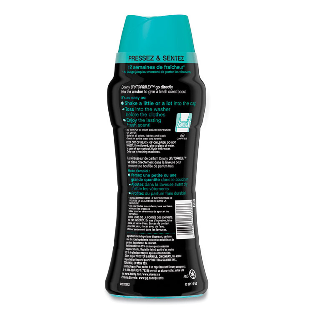 PROCTER & GAMBLE Downy® 85302 Unstopables In-Wash Scent Booster Beads, Fresh Scent, 14.8 oz Canister