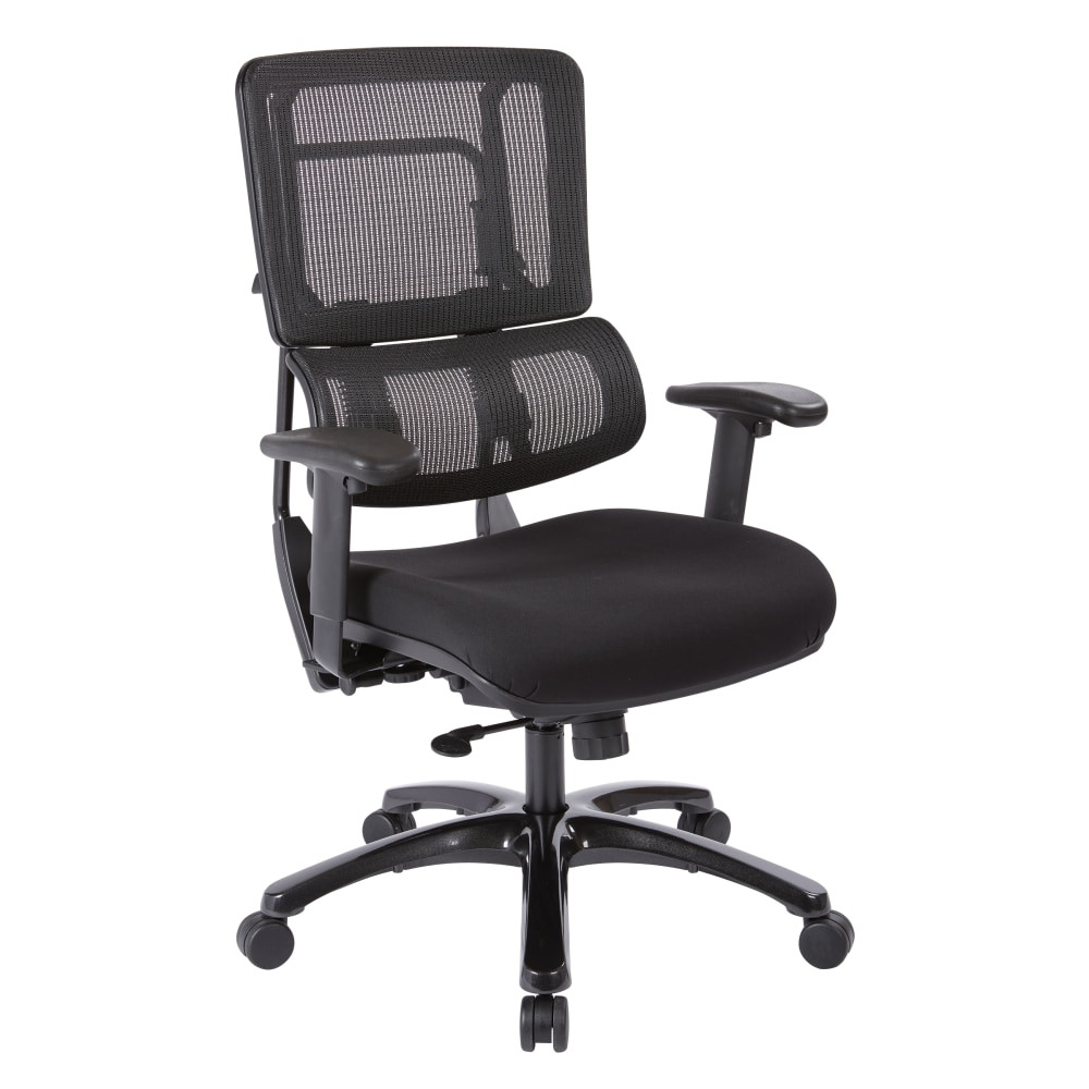 OFFICE STAR PRODUCTS 99663B-30 Pro-Line II Pro X996 Vertical Mesh High-Back Chair, Black