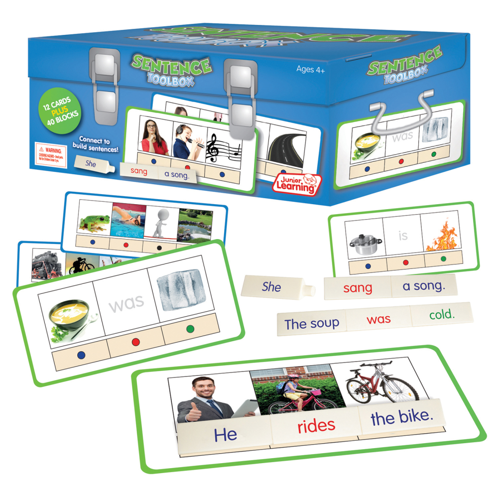 JUNIOR LEARNING, INC. JRL168 Junior Learning Sentence Toolbox, All Ages