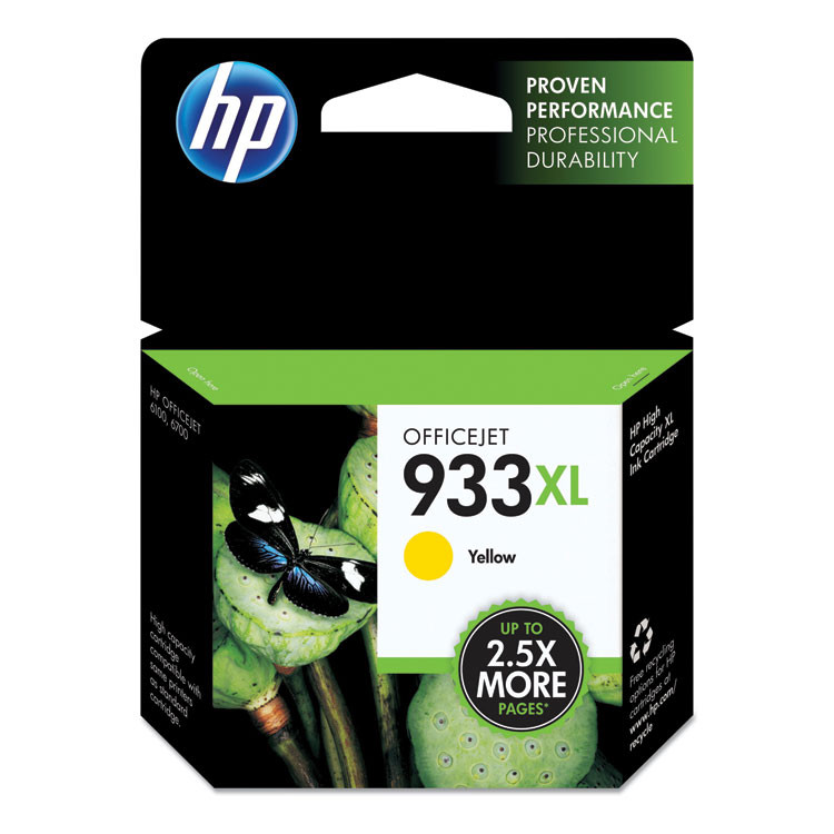 HP INC CN056AN HP 933XL, (CN056AN) High-Yield Yellow Original Ink Cartridge