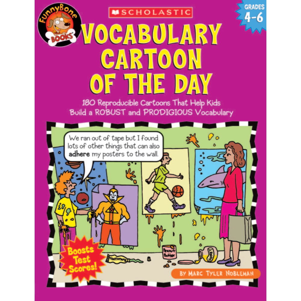 SCHOLASTIC INC Scholastic 9780439517690  Vocabulary Cartoons