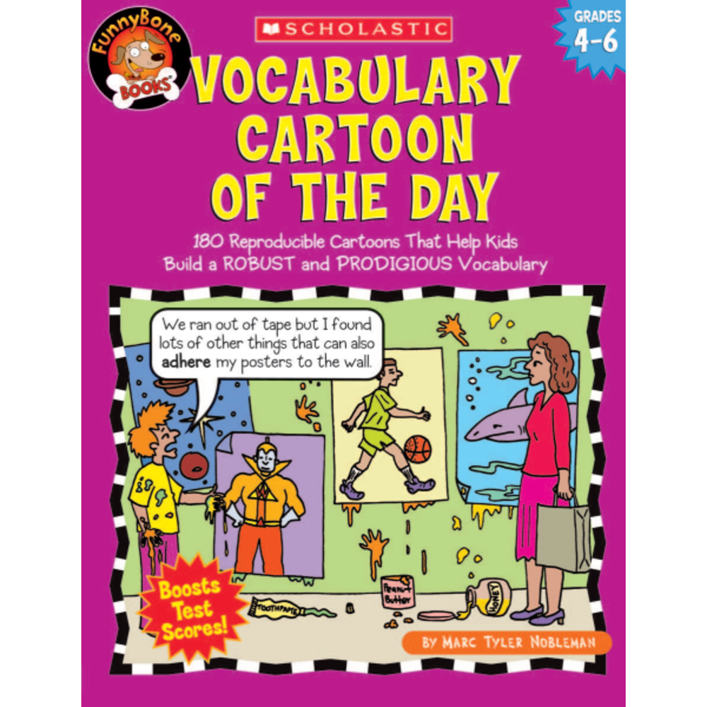 SCHOLASTIC INC 9780439517690 Scholastic Vocabulary Cartoons