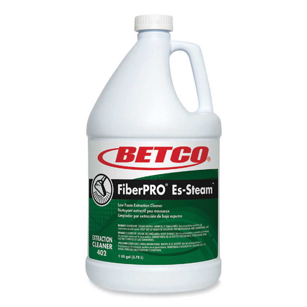 BETCO CORPORATION 4020400 FiberPRO Es-Steam Carpet Cleaner, Country Fresh, 1 gal Bottle, 4/Carton