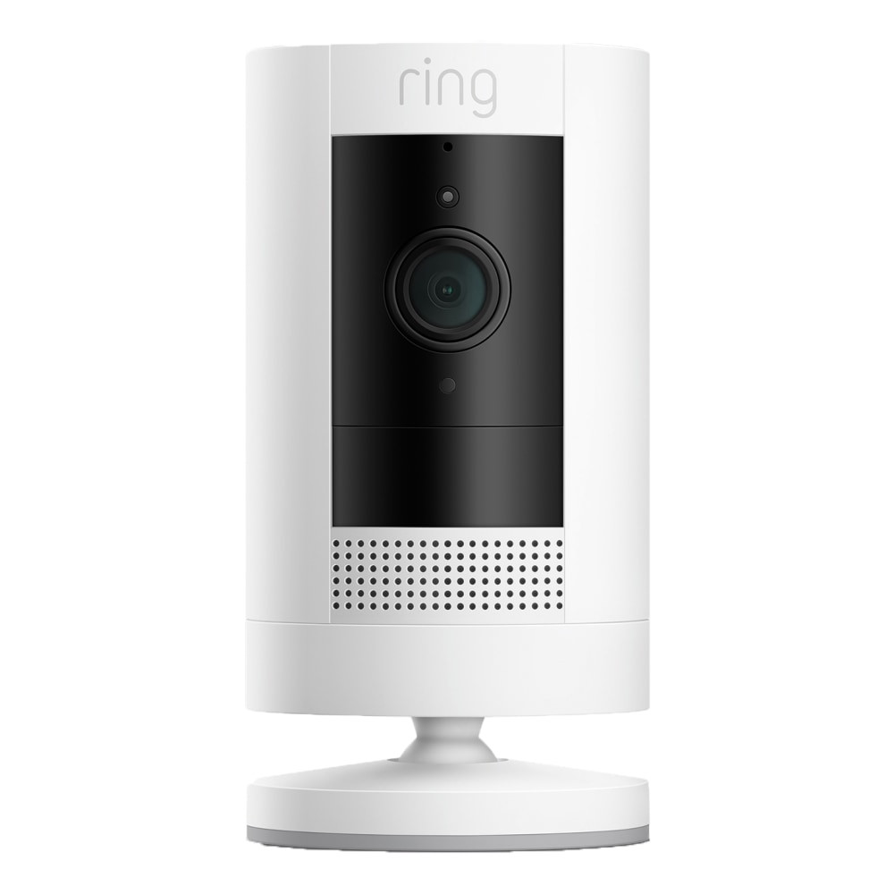 RING 8SC1S9-WEN0  Stick Up HD Battery-Powered Wireless Indoor/Outdoor Security Camera, White