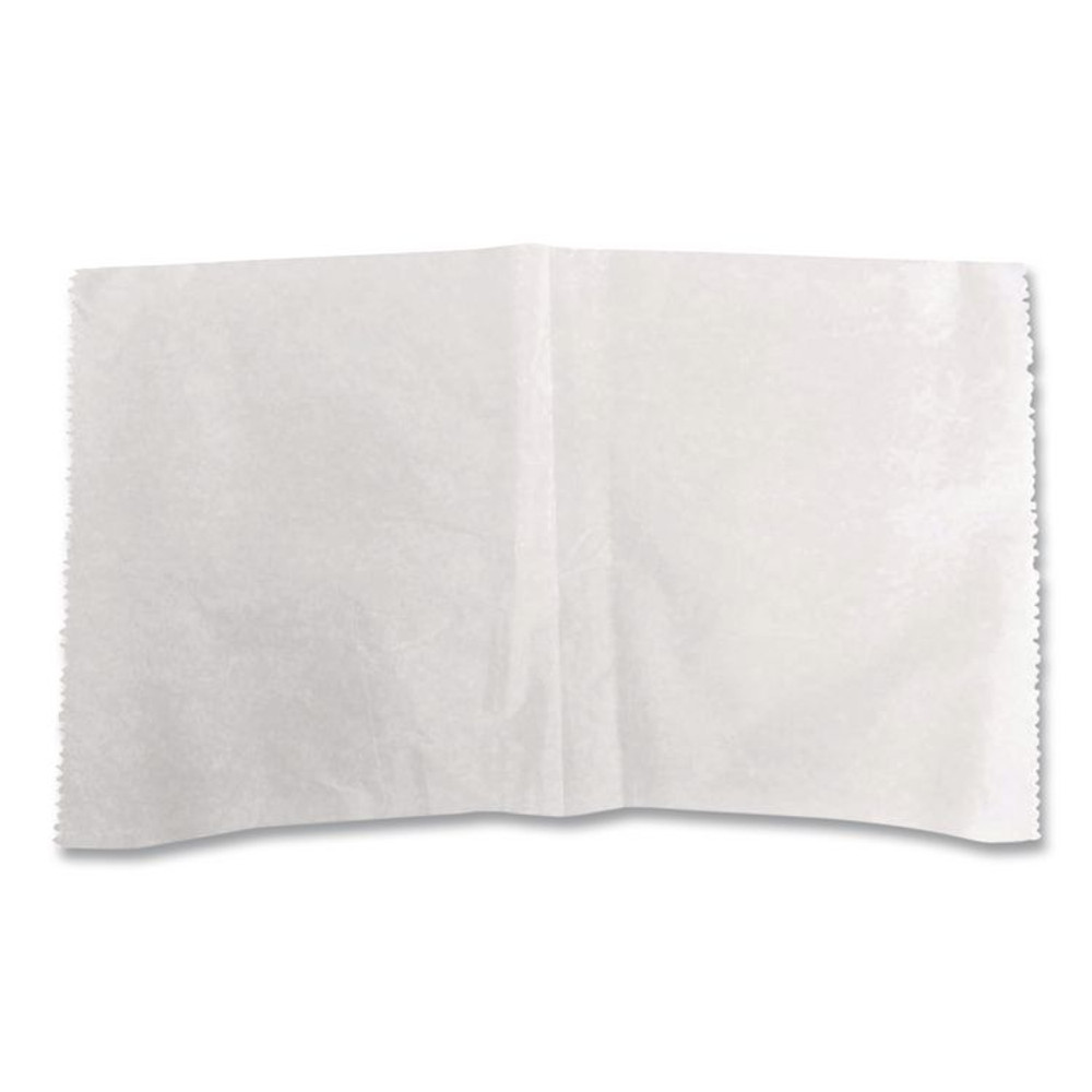 BAGCRAFT 011012 QF12 Interfolded Dry Wax Deli Paper, 12 x 10.75, White, 500/Box, 12 Boxes/Carton