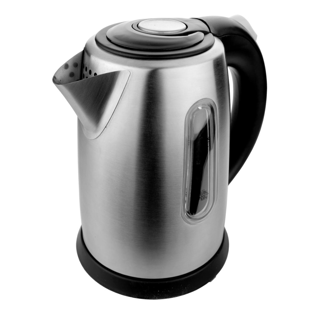 BRENTWOOD APPLIANCES, INC. 995114781M Brentwood 1-Liter Stainless Steel Electric Cordless Kettle, Silver
