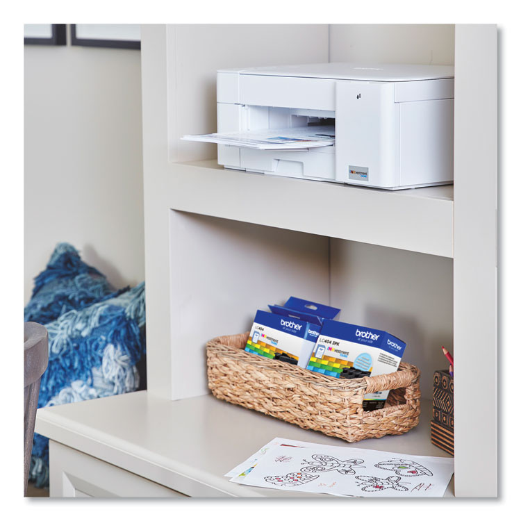 BROTHER INTL. CORP. LC404BKS LC404BKS INKvestment Ink, 750 Page-Yield, Black