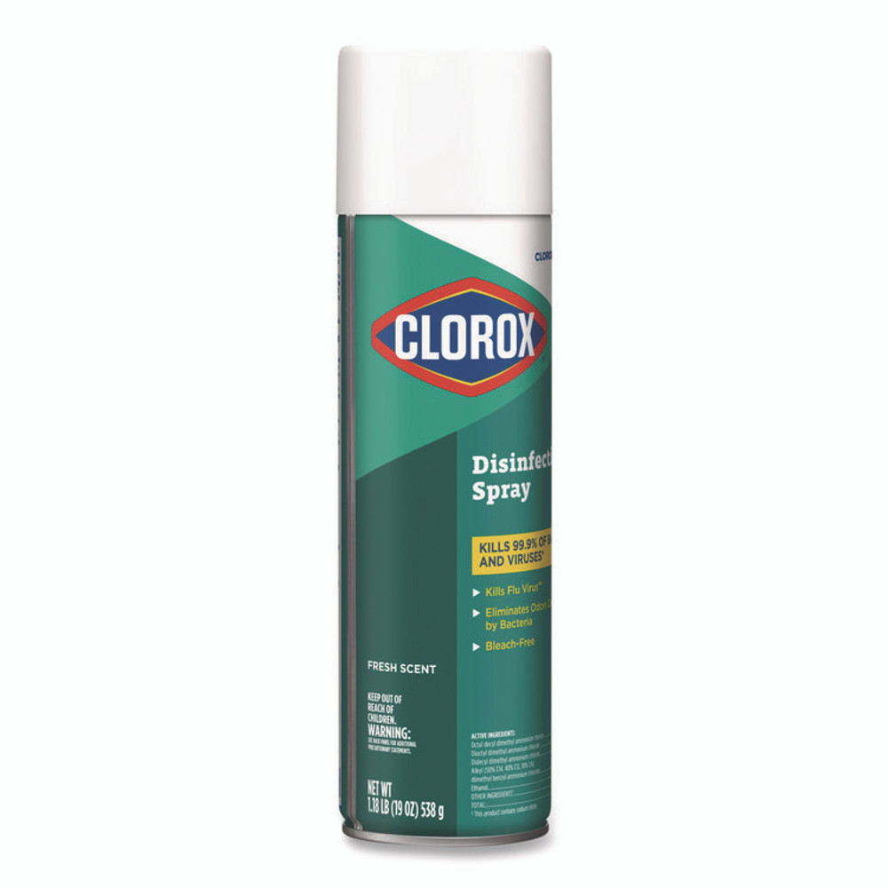 CLOROX SALES CO. 38504 CloroxPro Disinfecting Spray, Fresh, 19 oz Aerosol Spray