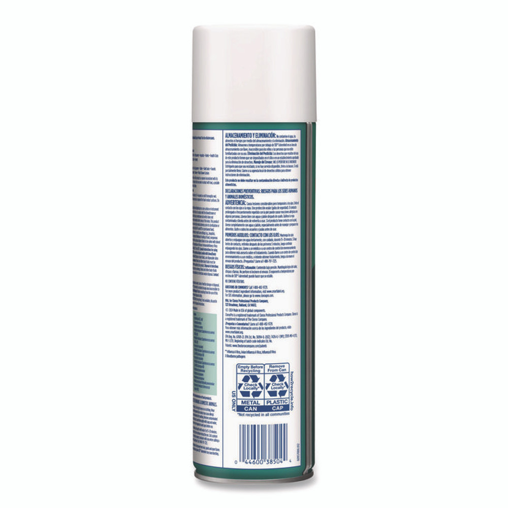 CLOROX SALES CO. 38504 CloroxPro Disinfecting Spray, Fresh, 19 oz Aerosol Spray