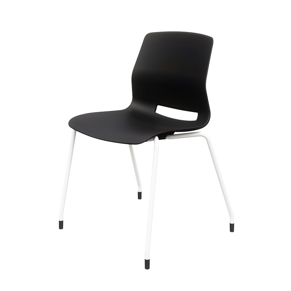 KENTUCKIANA FOAM INC KFI Studios 2700-WH-10  Imme Stack Chair, Black/White