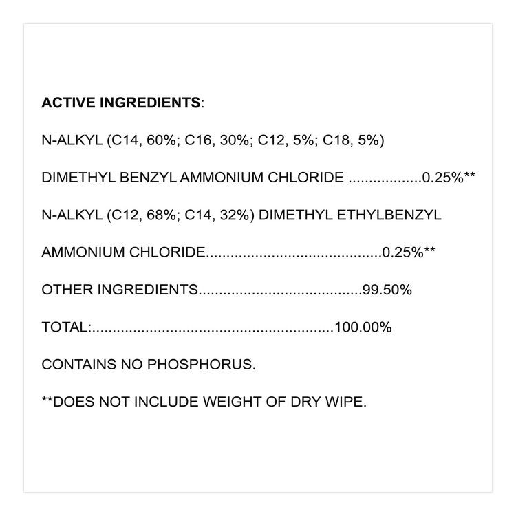CLOROX SALES CO. Healthcare® 31757EA VersaSure Cleaner Disinfectant Wipes, 1-Ply, 6.75 x 8, Original Scent, White, 85 Towels/Can
