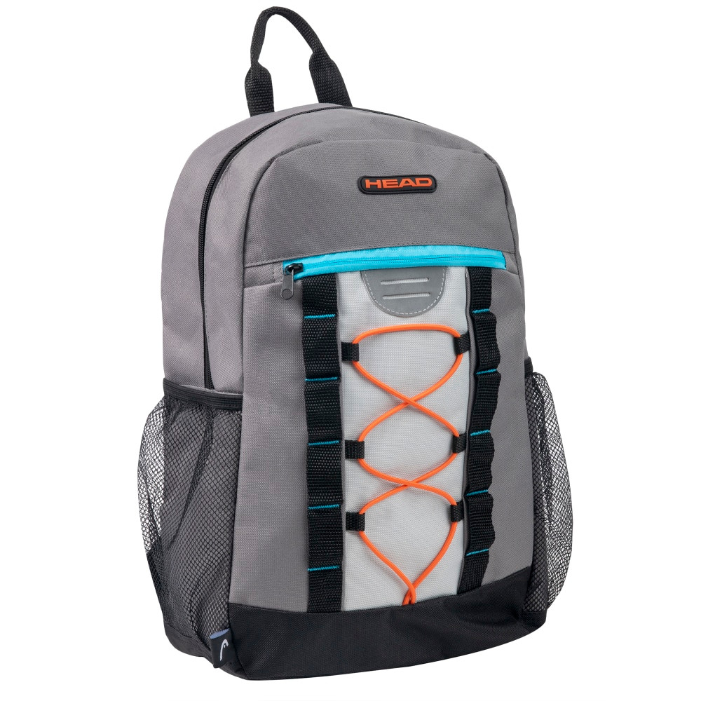 A.D. SUTTON & SONS/PACESETTER HEAD 7552  Bungee Backpack With Reflective Patch, Gray