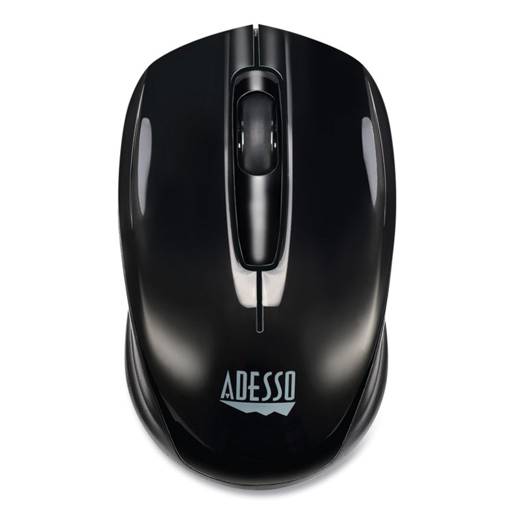ADESSO INC IMOUSES50B iMouse S50 Wireless Mini Mouse, 2.4 GHz Frequency/33 ft Wireless Range, Left/Right Hand Use, Black