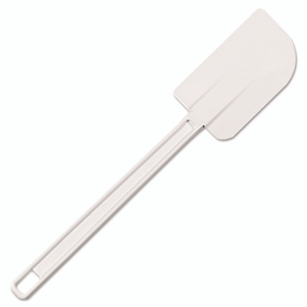 RUBBERMAID COMMERCIAL PROD. 1905 WHI Cook's Scraper, Plastic, 13.5", White