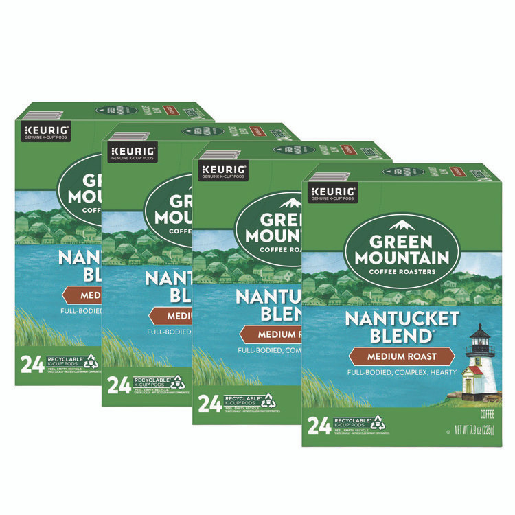 KEURIG DR PEPPER Green Mountain Coffee® 6663CT Nantucket Blend Coffee K-Cups, 96/Carton