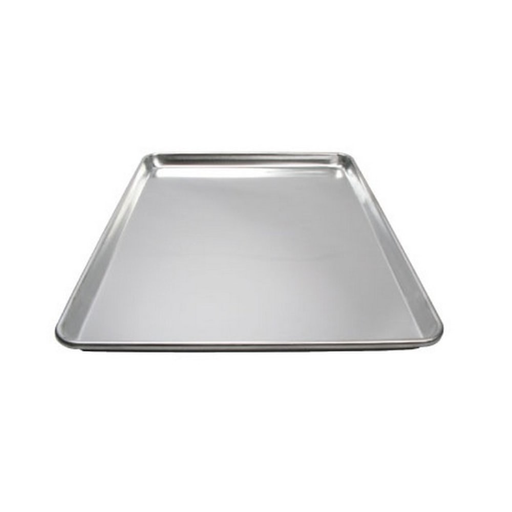 WINCO ALXP-1622  2/3 Size Aluminum Sheet Pan, 21-5/8inL x 15-13/16inW x 1inH, Silver
