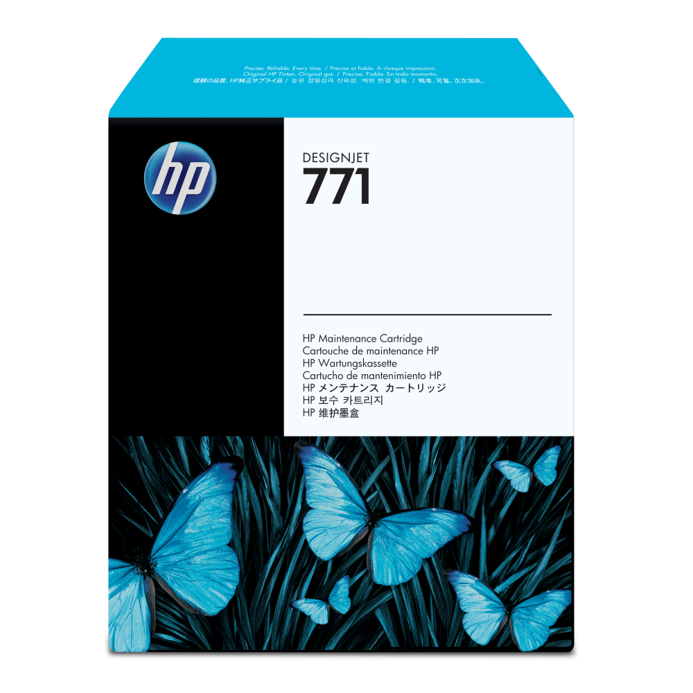 HP INC. HP CH644A  771 Maintenance Cartridge - Inkjet - Black
