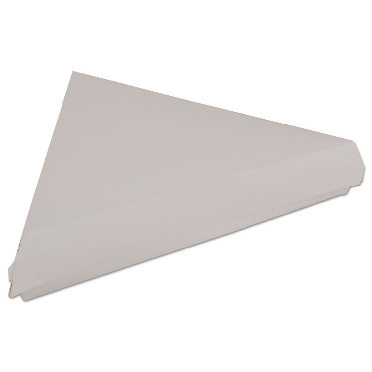 SOUTHERN CHAMPION TRAY SCT® 0719 White Pizza Clamshells, 9.25 x 9 x 1.69, White, Paper, 400/Carton