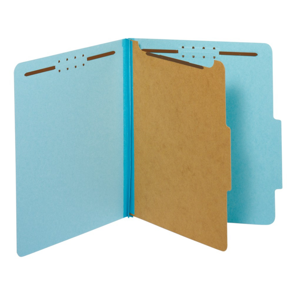 CARDINAL BRANDS, INC 23730P Pendaflex Classification Folders, Letter Size, Blue, Box Of 10