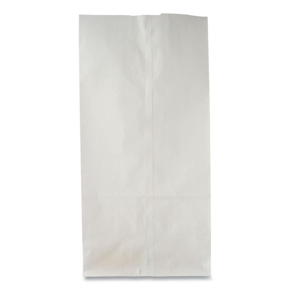 ROSS & WALLACE PAPER PRODUCTS, INC. GW8-500 Grocery Paper Bags, 8# Size, 35# Basis Weight, 6" x 3.88" x 12.5", White, 500/Bundle