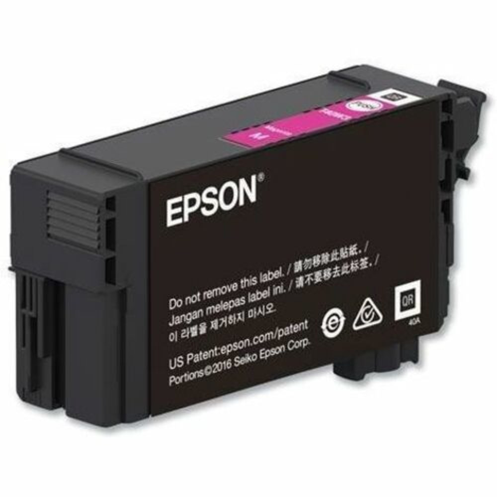 Compatible Epson models: SureColor:  T2170,  T3170,  T3170M,  T5170,  T5170M.  .    Inkjet cartridge gives you outstanding print quality  Get more printing feasibility with the dependable high yield type  Features Magenta print color offers feasibility and convenience of selecting desired colors  Delivers precise, sharp, and reliable printing with maximum usability  Helps Avoid Waste - Designed for extended use, helping reduce or eliminate material use and potentially save money.  Recycling solution - designed to encourage recycling, helping you divert materials from landfill.