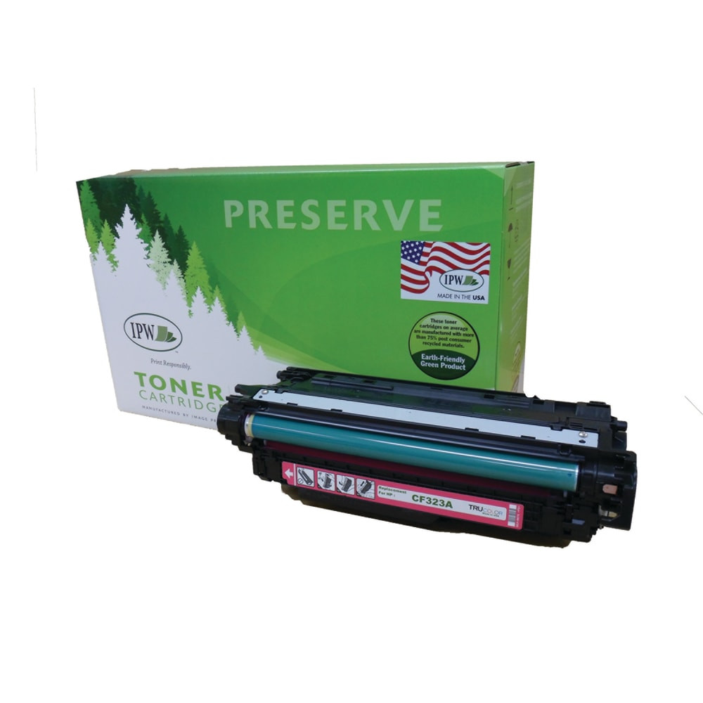 IMAGE PROJECTIONS WEST, INC. 545-683-ODP IPW Preserve Remanufactured Magenta High Yield Toner Cartridge Replacement For HP M680, CF323A, 545-683-ODP