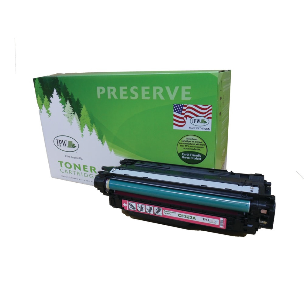 IMAGE PROJECTIONS WEST, INC. IPW Preserve 545-683-ODP  Remanufactured Magenta High Yield Toner Cartridge Replacement For HP M680, CF323A, 545-683-ODP