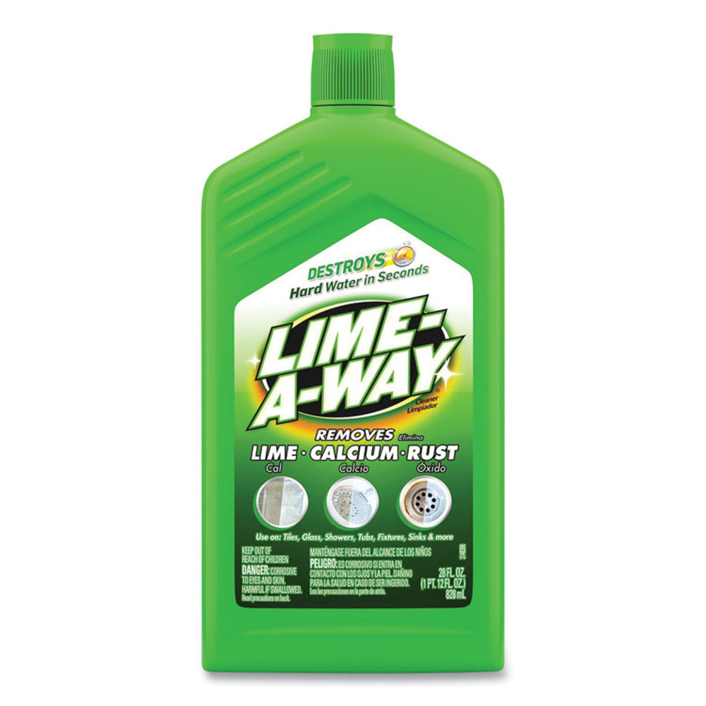 RECKITT BENCKISER LIME-A-WAY® 87000 Lime, Calcium and Rust Remover, 28 oz Bottle