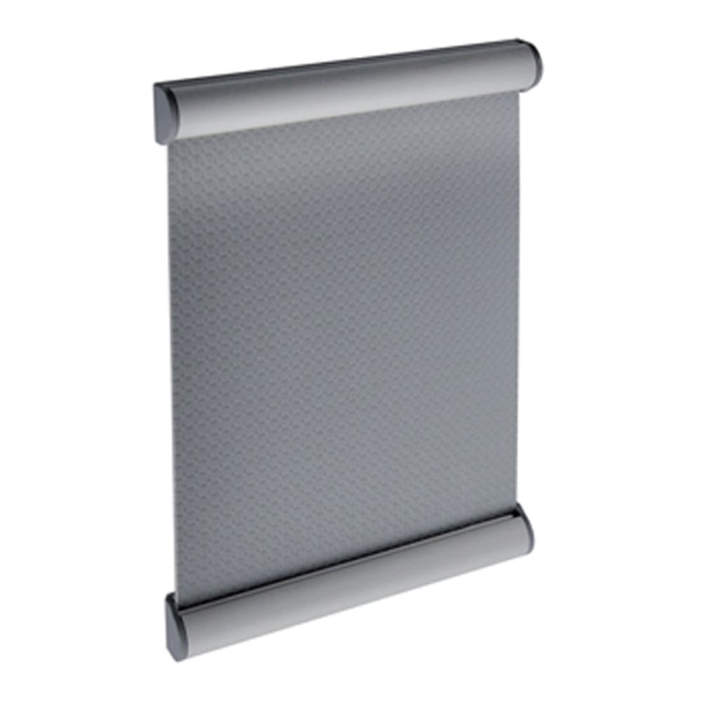 AZAR DISPLAYS 300194  Vertical Door Sign Metal Snap Frames, 6inH x 4inW x 1/2inD, Silver, Pack Of 10 Frames