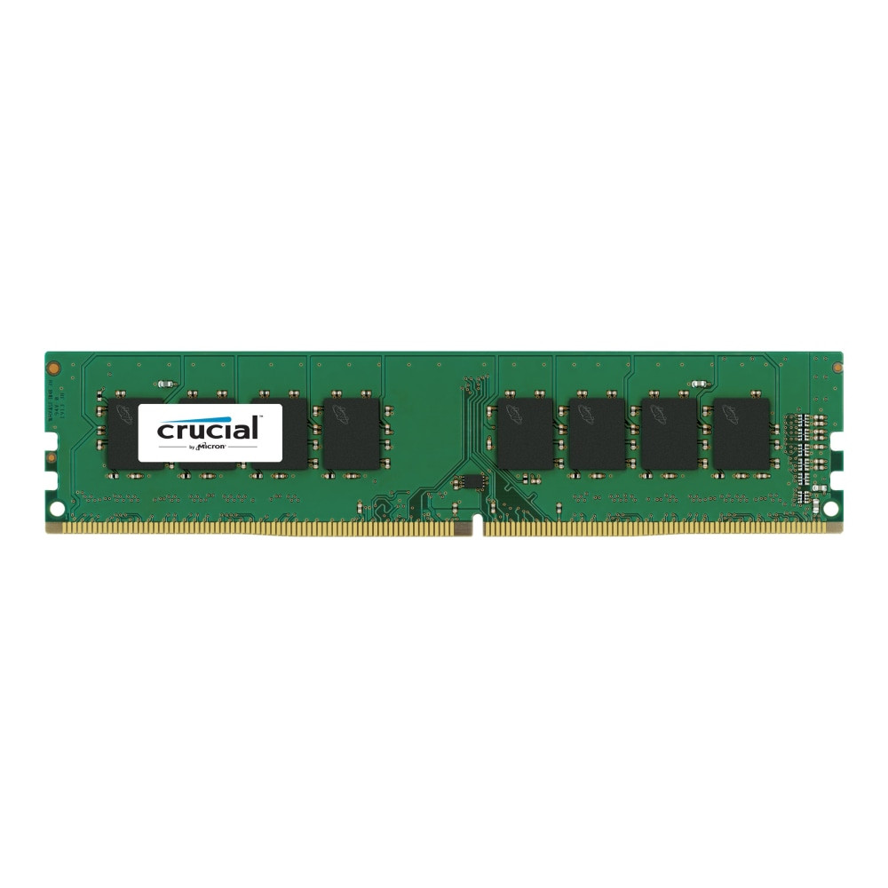 MICRON CONSUMER PRODUCTS GROUP CT4G4DFS824A Crucial - DDR4 - module - 4 GB - DIMM 288-pin - 2400 MHz / PC4-19200 - CL17 - 1.2 V - unbuffered - non-ECC