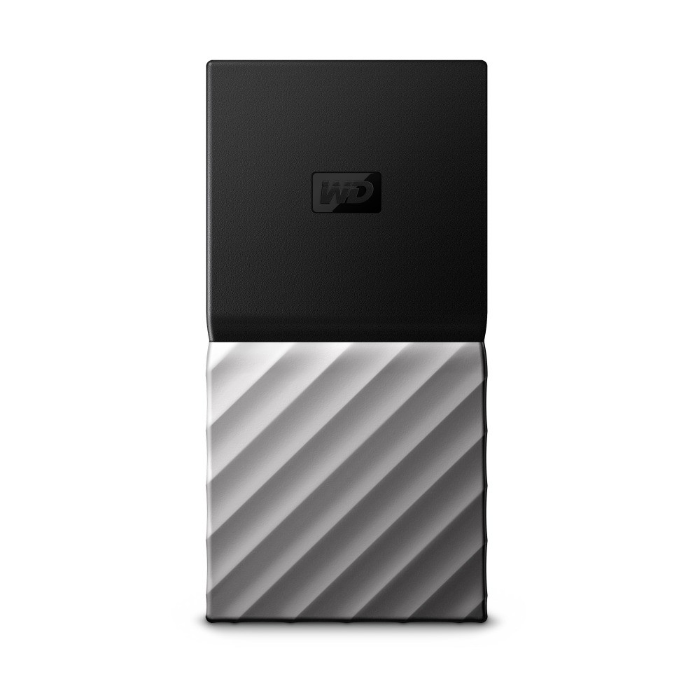 WESTERN DIGITAL CORPORATION Western Digital WDBK3E5120PSL-WESN  My Passport Portable SSD, 512GB, Black/Silver