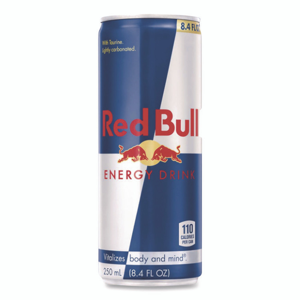 RED BULL GMBH 99124 Energy Drink, Original Flavor, 8.4 oz Can, 24/Carton