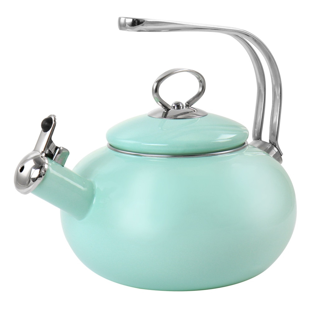 GIBSON OVERSEAS INC. Martha Stewart 995116926M  Stove-Top Tea Kettle, 1.5 Qt, Mint