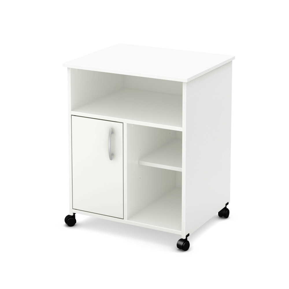 SOUTH SHORE IND LTD 7250691 South Shore Axess Printer Cart, Pure White
