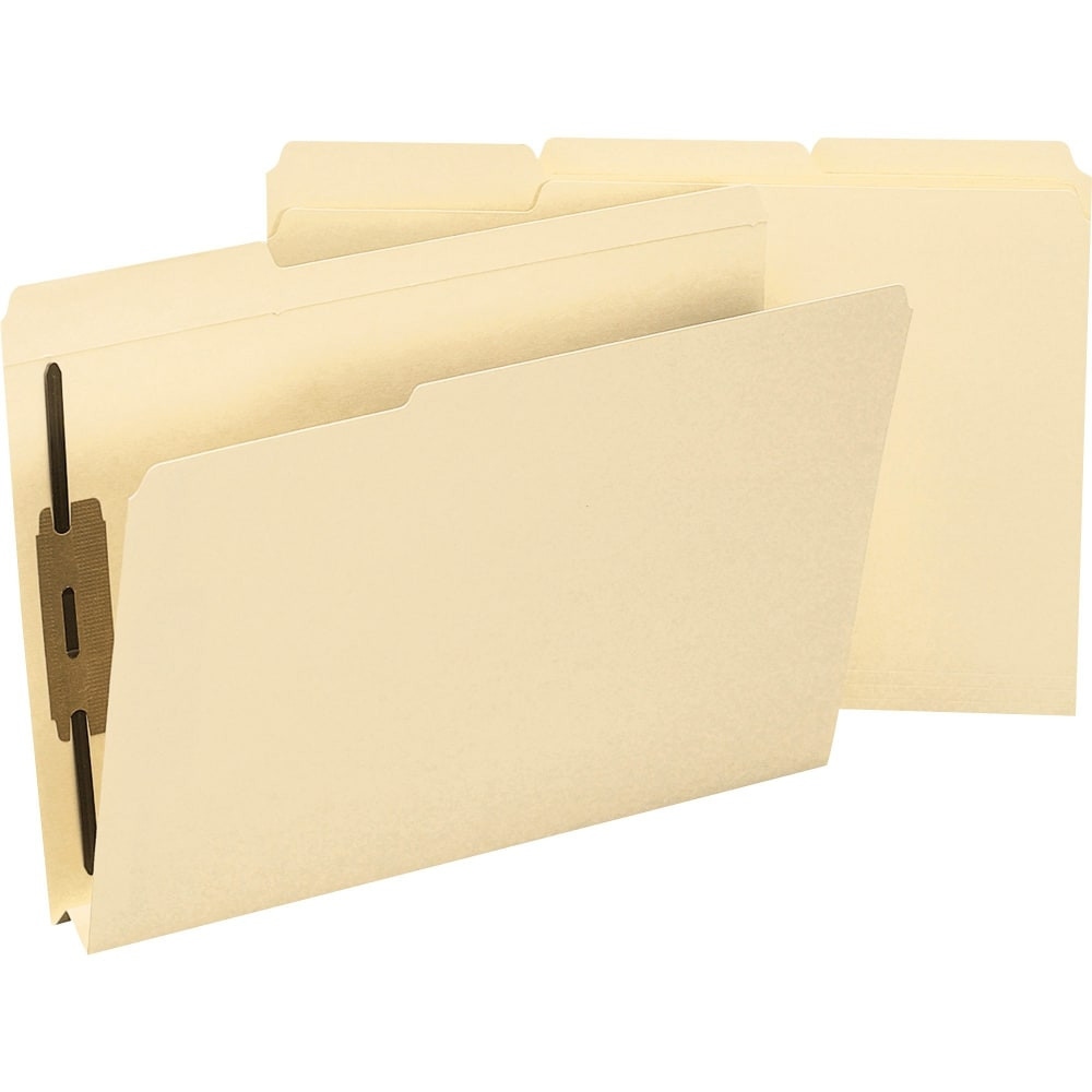 SMEAD MFG CO 19595 Smead 2-Ply Manila Fastener Folders, Legal Size, Box Of 50