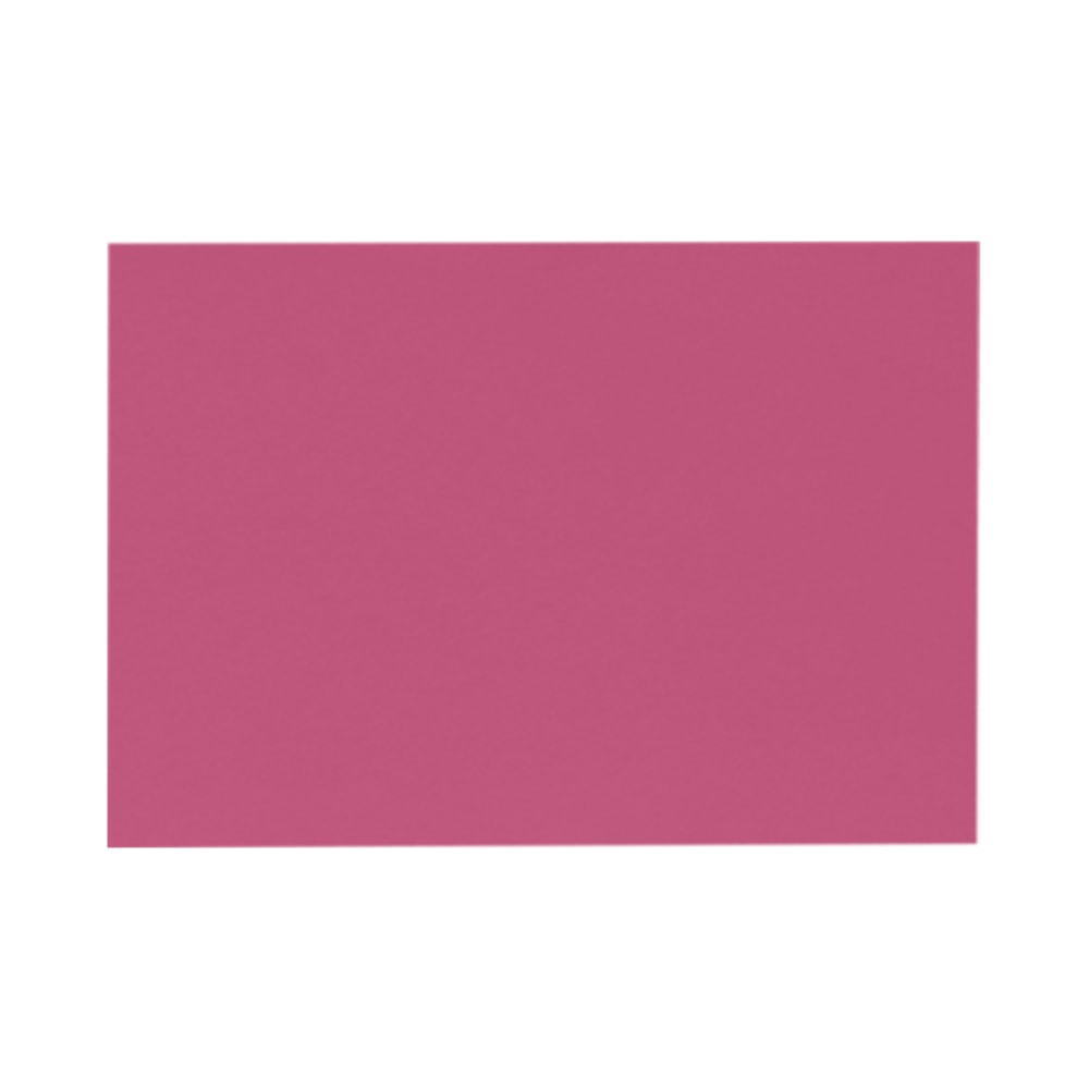 ACTION ENVELOPE EX4080-10-50 LUX Mini Flat Cards, #17, 2 9/16in x 3 9/16in, Magenta Pink, Pack Of 50