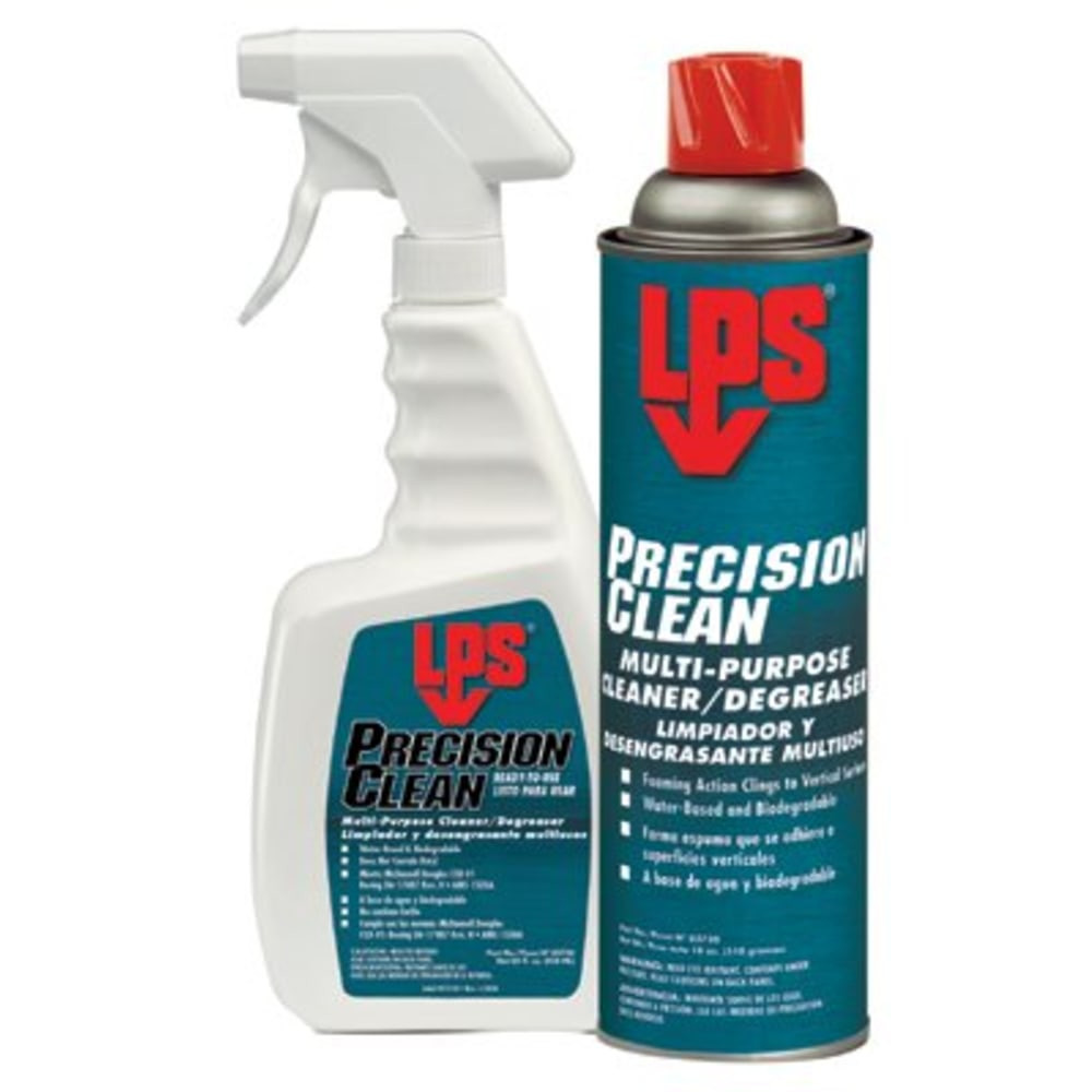 LPS LABORATORIES, INC. 02701 Precision Clean Multi-Purpose Cleaner/Degreaser, Concentrate, 1 gal, Jug, Citrus Odor
