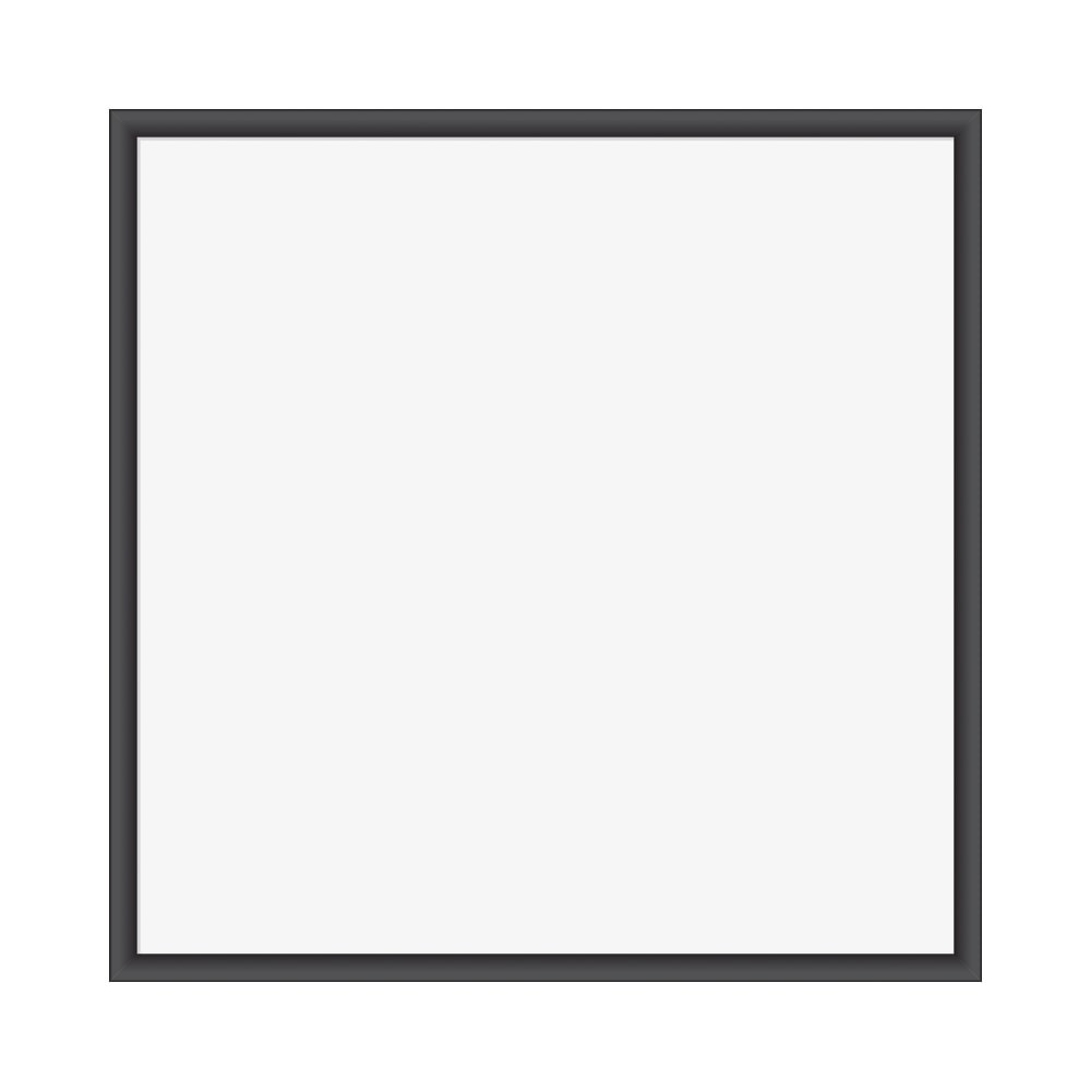 UBRANDS, LLC U Brands 2892U00-01  Magnetic Dry-Erase Board, 35in x 35in, Black Wood Frame