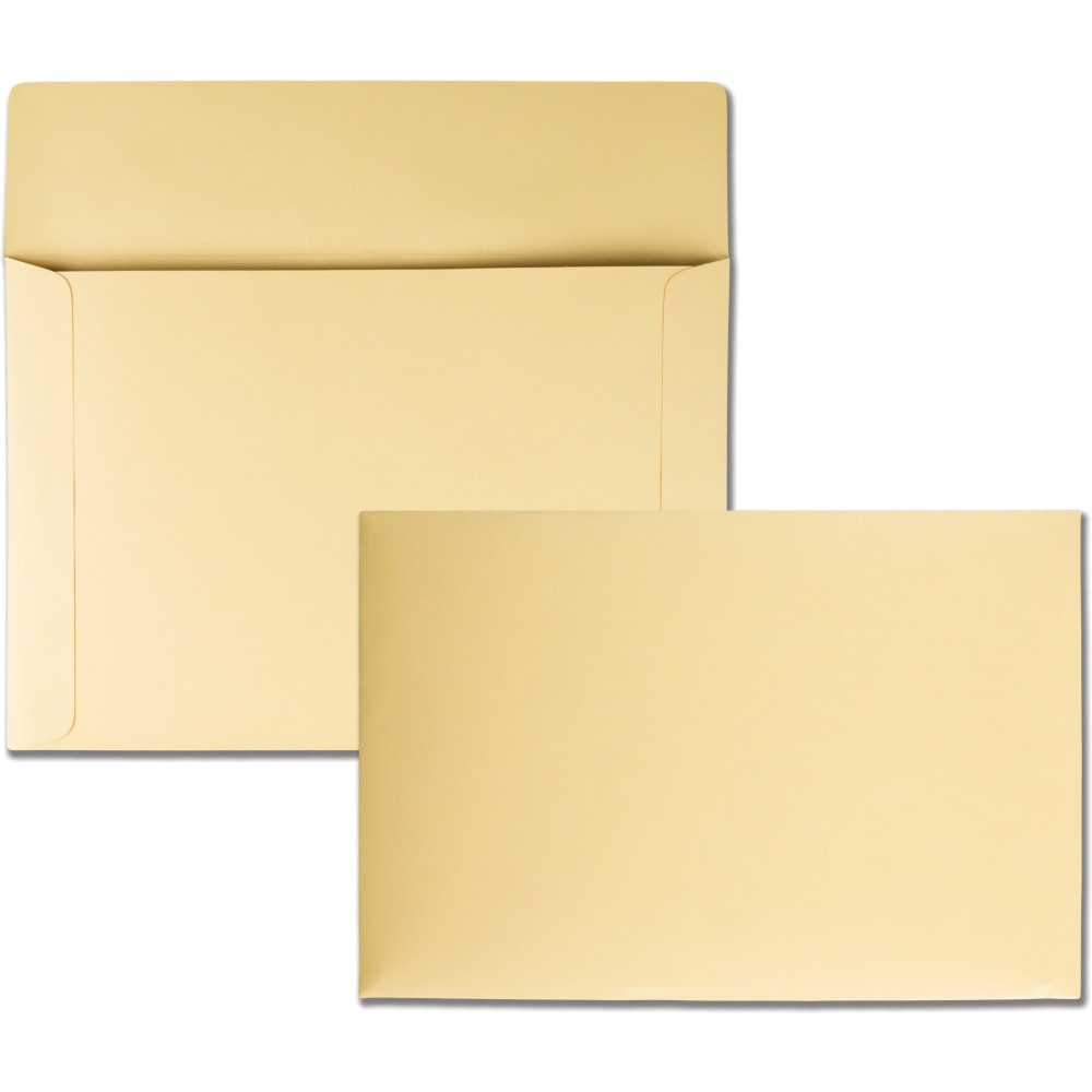 QUALITY PARK PRODUCTS Quality Park 89606  Filing Envelopes, #10, 10in x 14-3/4in, Cameo, Pack Of 100 Envelopes