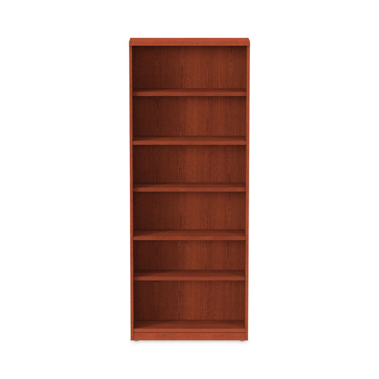ALERA VA63-8232MC Alera Valencia Series Bookcase, Six-Shelf, 31.75w x 14d x 80.25h, Medium Cherry
