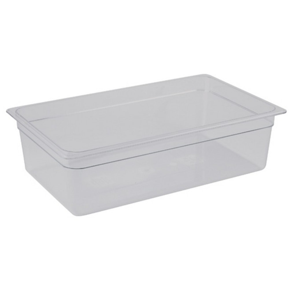 CAMBRO MFG. CO. 18CW135 Cambro Full Size Camwear Food Pan, 8in x 21in x 12in, Clear