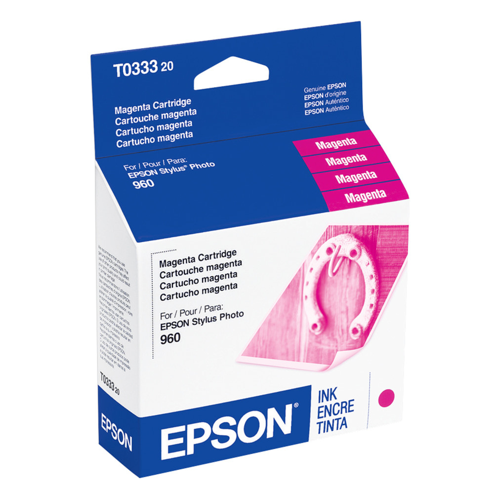 EPSON AMERICA INC. T033320 Epson T0333 Magenta Ink Cartridge, T033320